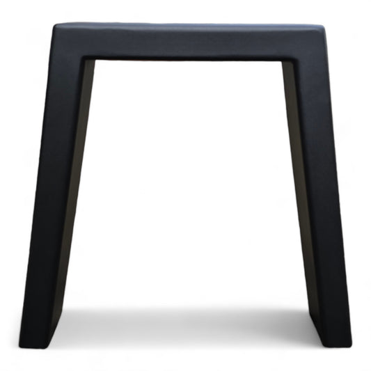 Trapezgestell für Sitzbank aus stabilem Stahl in Schwarz