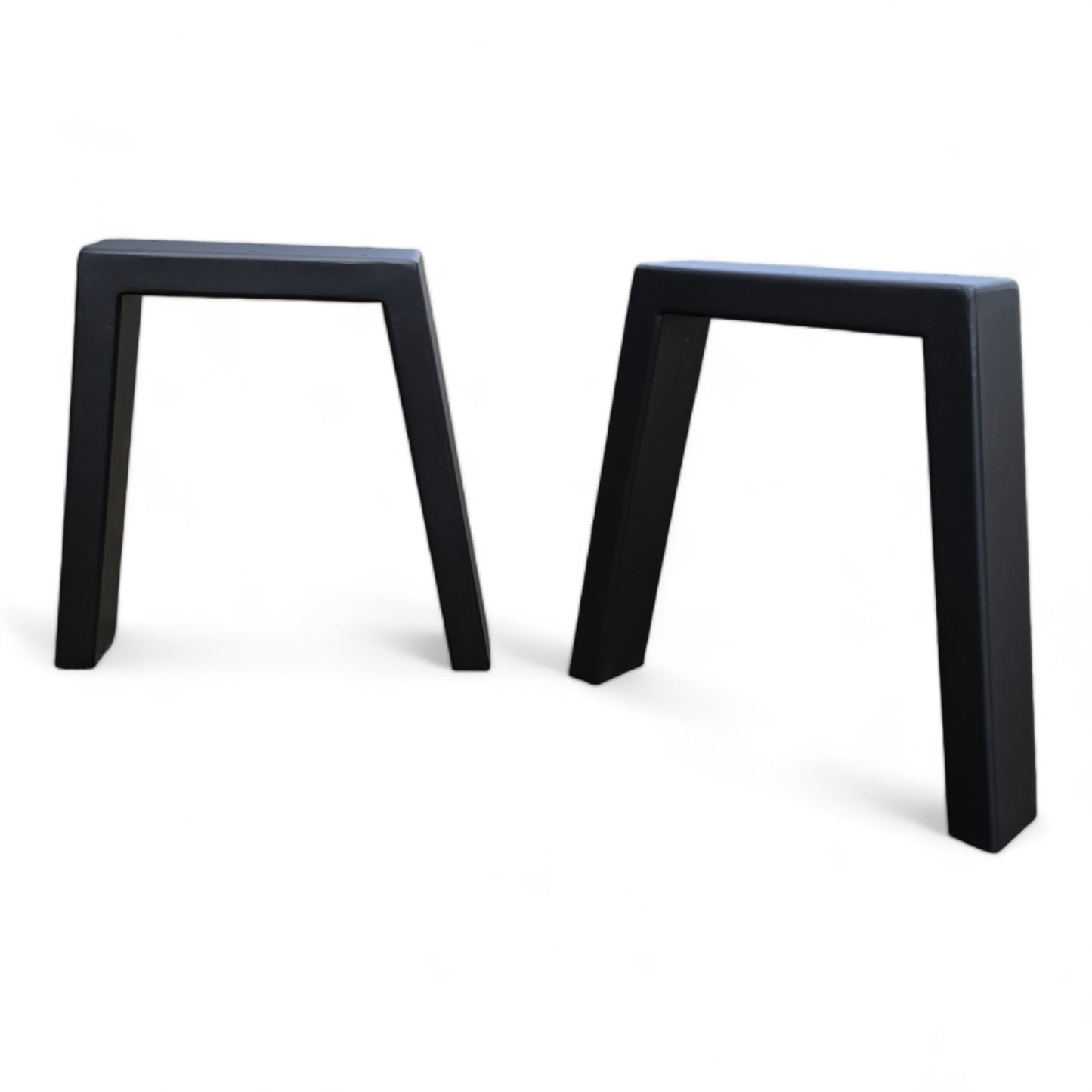 Sitzbankgestell Trapez Form 2er Set (Solana)