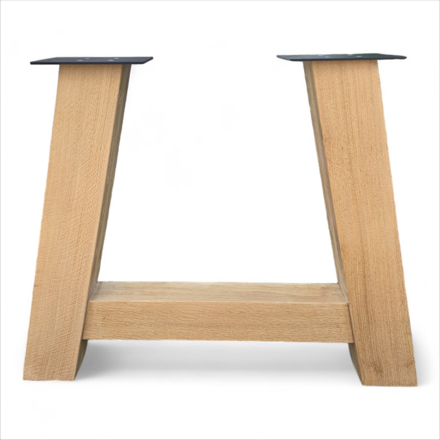 Tischbeine Eiche massivholz A Form 2er Set (Hoart)