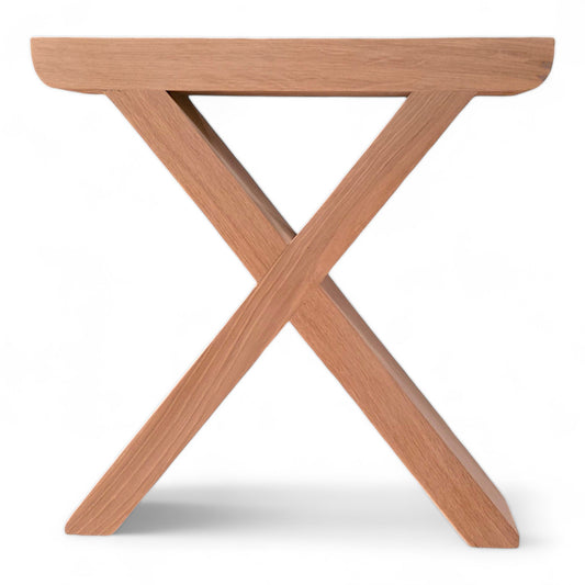 Sitzbankgestell Hox S Eiche Massivholz A Form (2er Set)