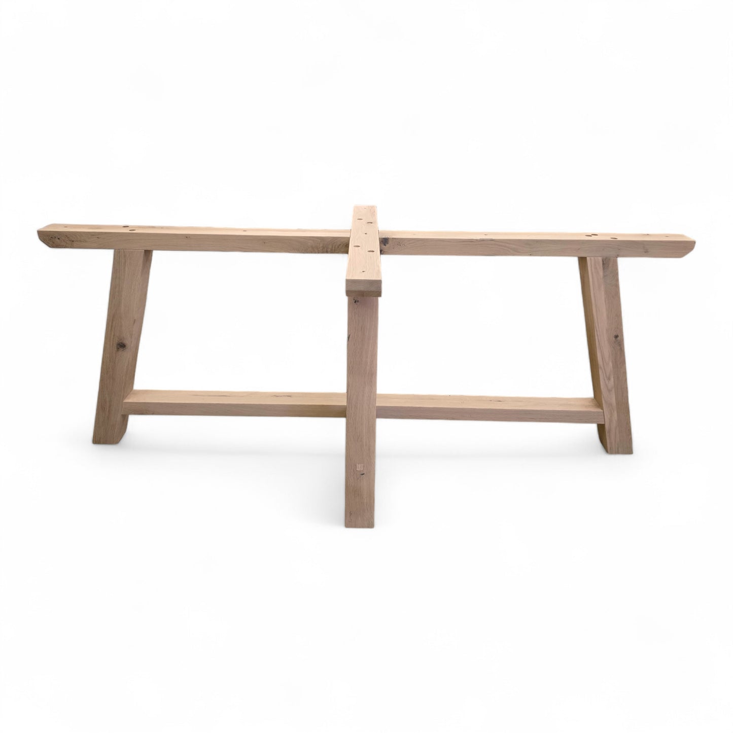 Tischgestell Mittelfuß Eiche Massivholz (Hojus) Holzgestell