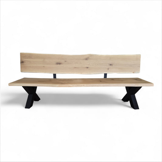 Sitzbank Xana mit oder ohne Rückenlehne