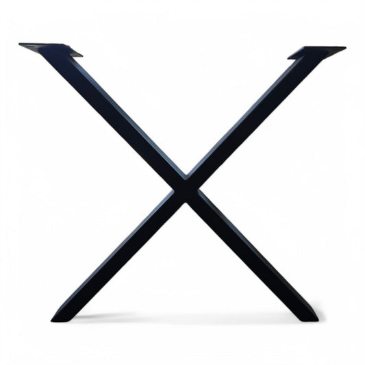 Tischbeine (Xana S) X Form 2er Set Schwarz