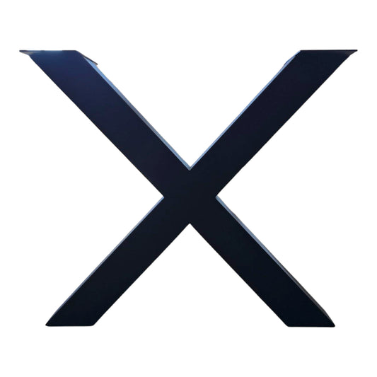 Tischbeine (Xana) X Form 2er Set Schwarz