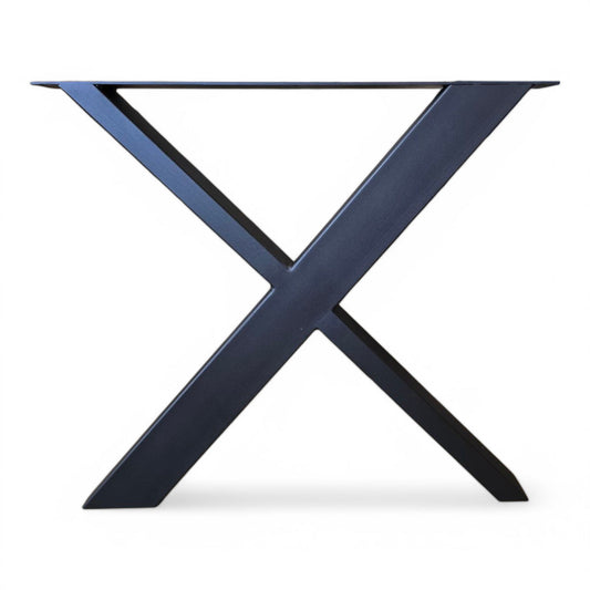 Tischbeine (Xenia) X Form 2er Set Schwarz