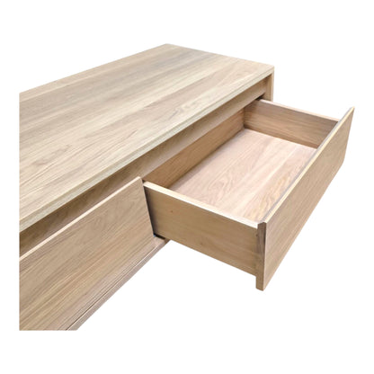 Tv Board Lowboard Unterschrank Eiche Massivholz mit Schubladen