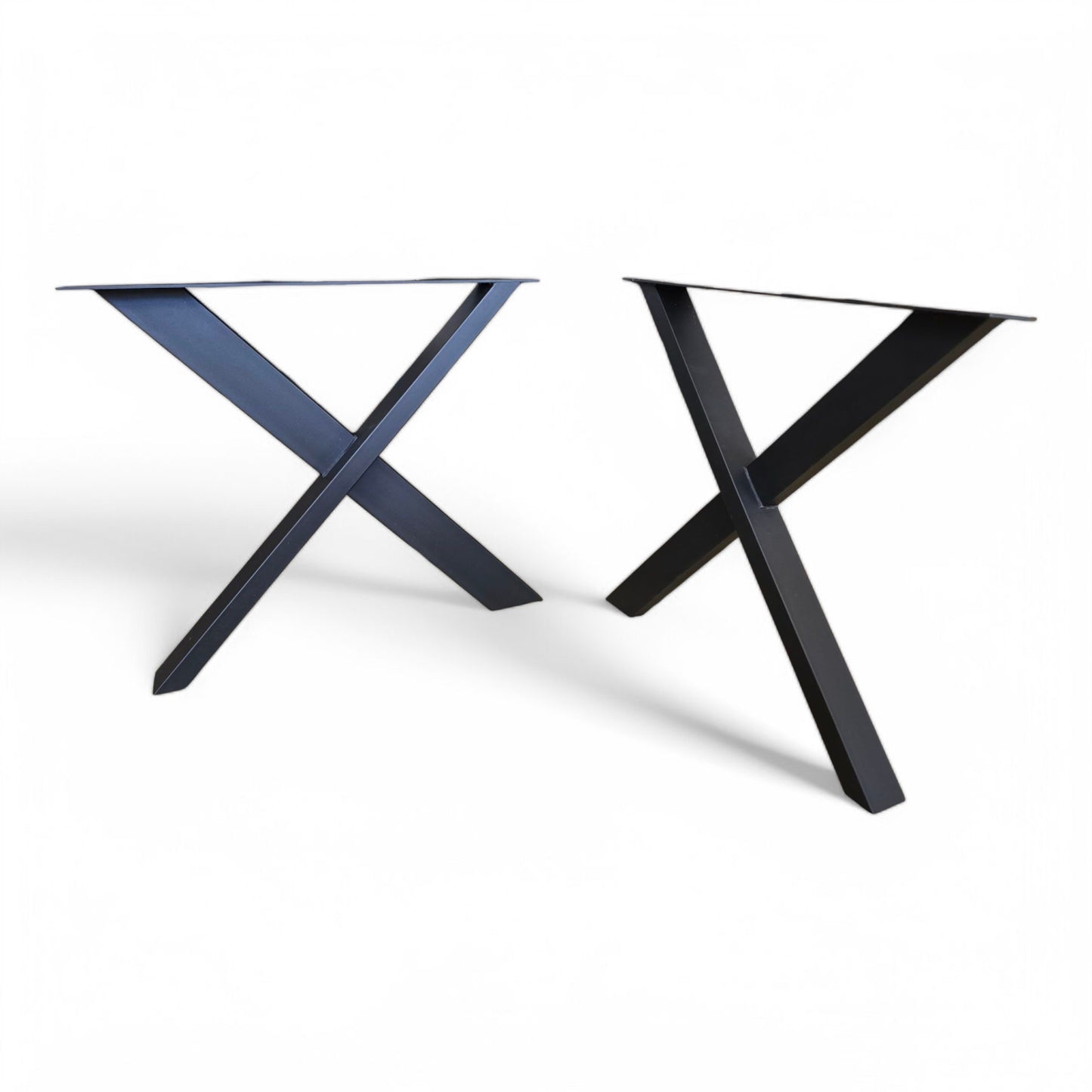 Tischbeine (Xenia) X Form 2er Set Schwarz